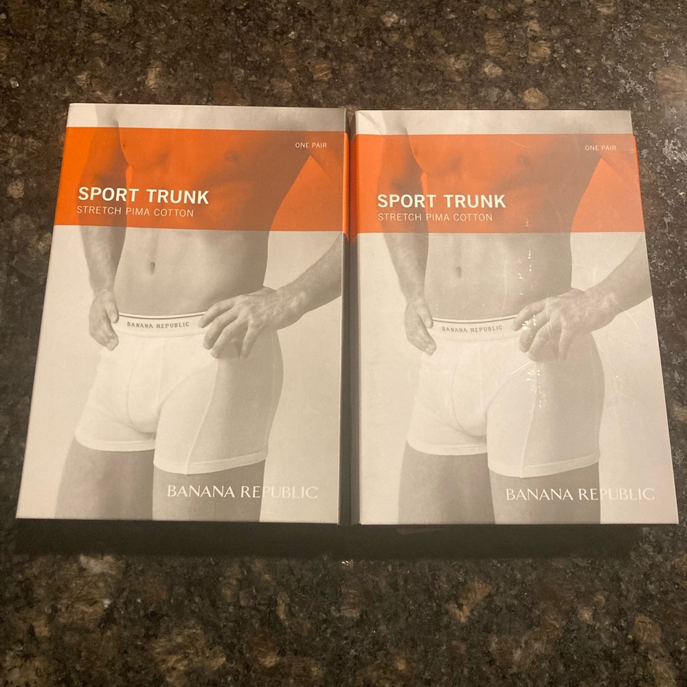Banana Republic Sport Trunk Stretch Pima Cotton Underwear - 2 Pairs